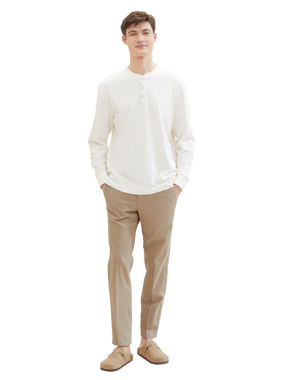 BE PART Herren Hose Relaxed Tapered Fit Leinen Baumwolle