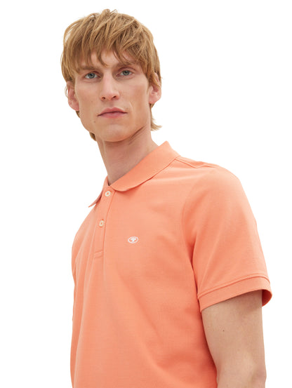Tom Tailor Denim Herren Sommer Polo-Shirt in Marineblau