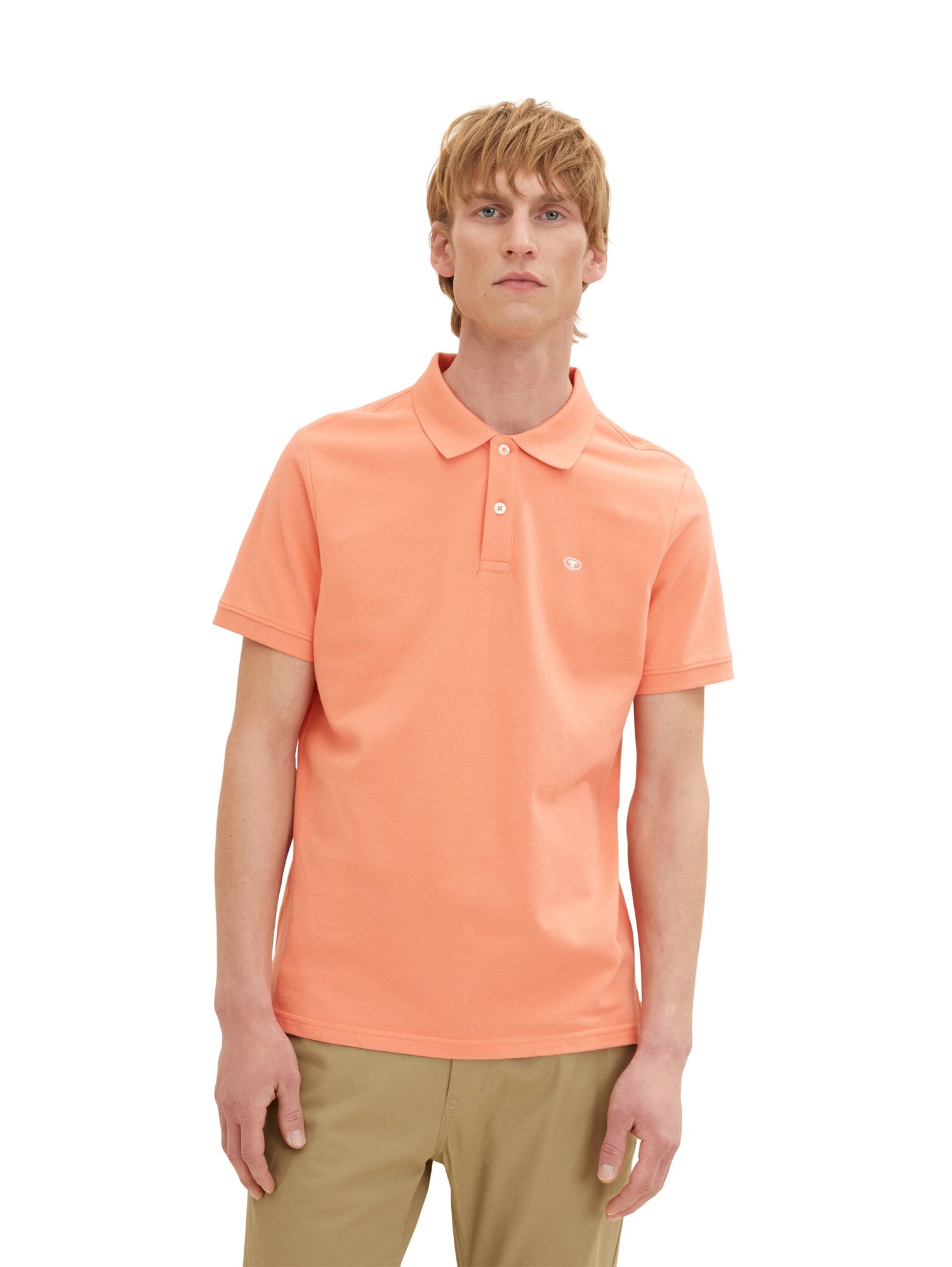 Tom Tailor Denim Herren Sommer Polo-Shirt in Marineblau