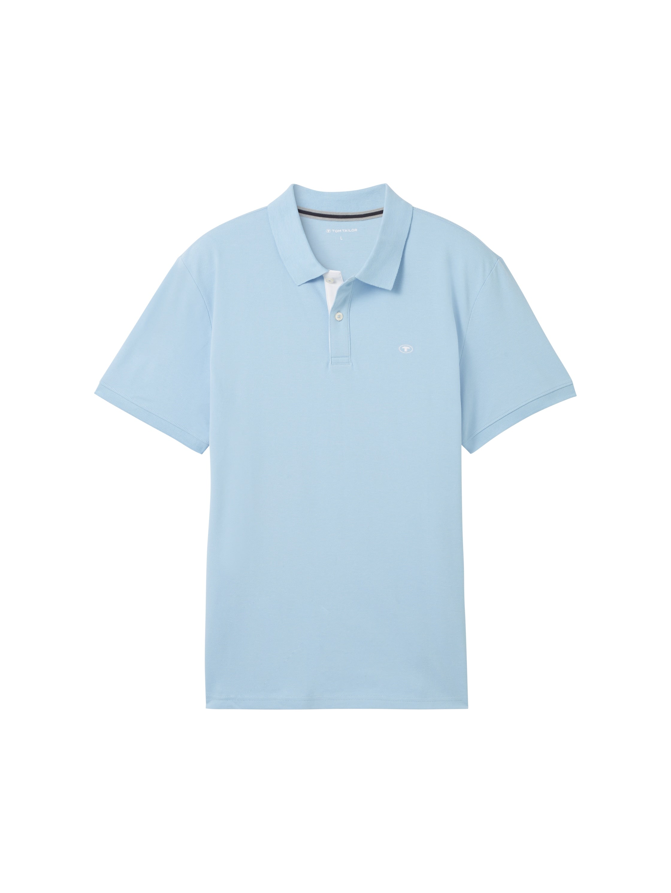 Tom Tailor Denim Herren Sommer Polo-Shirt in Marineblau