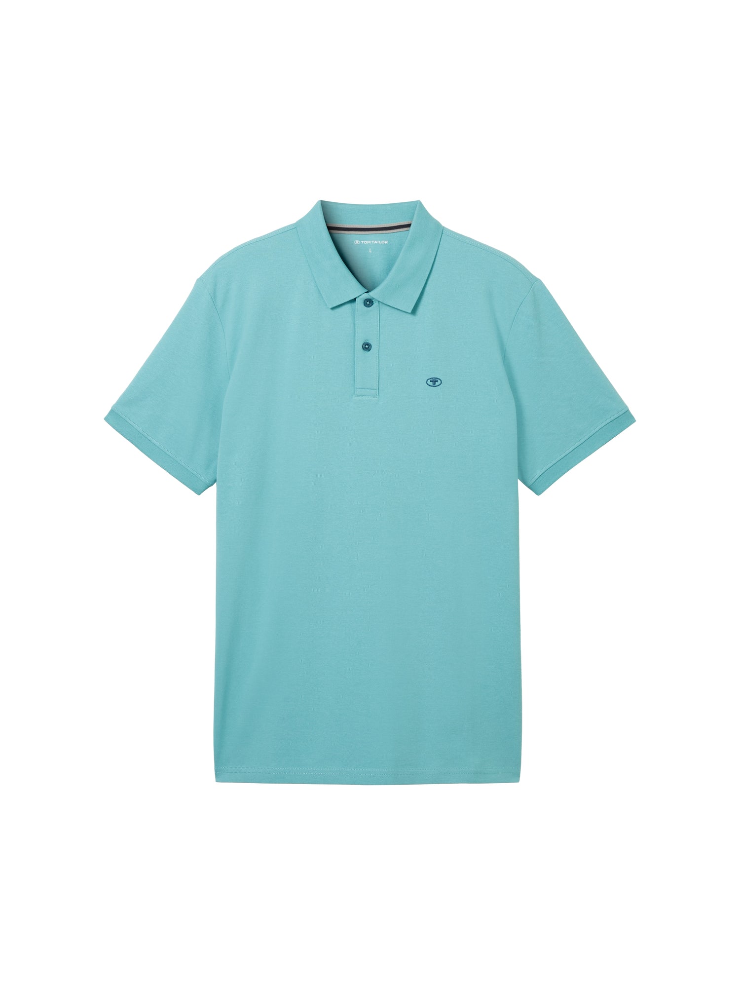Tom Tailor Denim Herren Sommer Polo-Shirt in Marineblau
