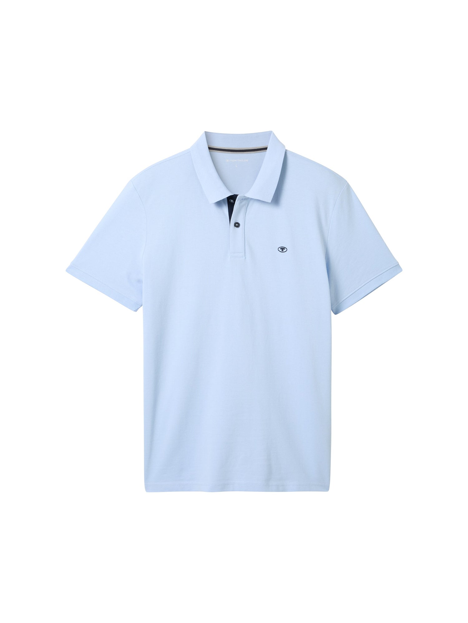 Tom Tailor Denim Herren Sommer Polo-Shirt in Marineblau