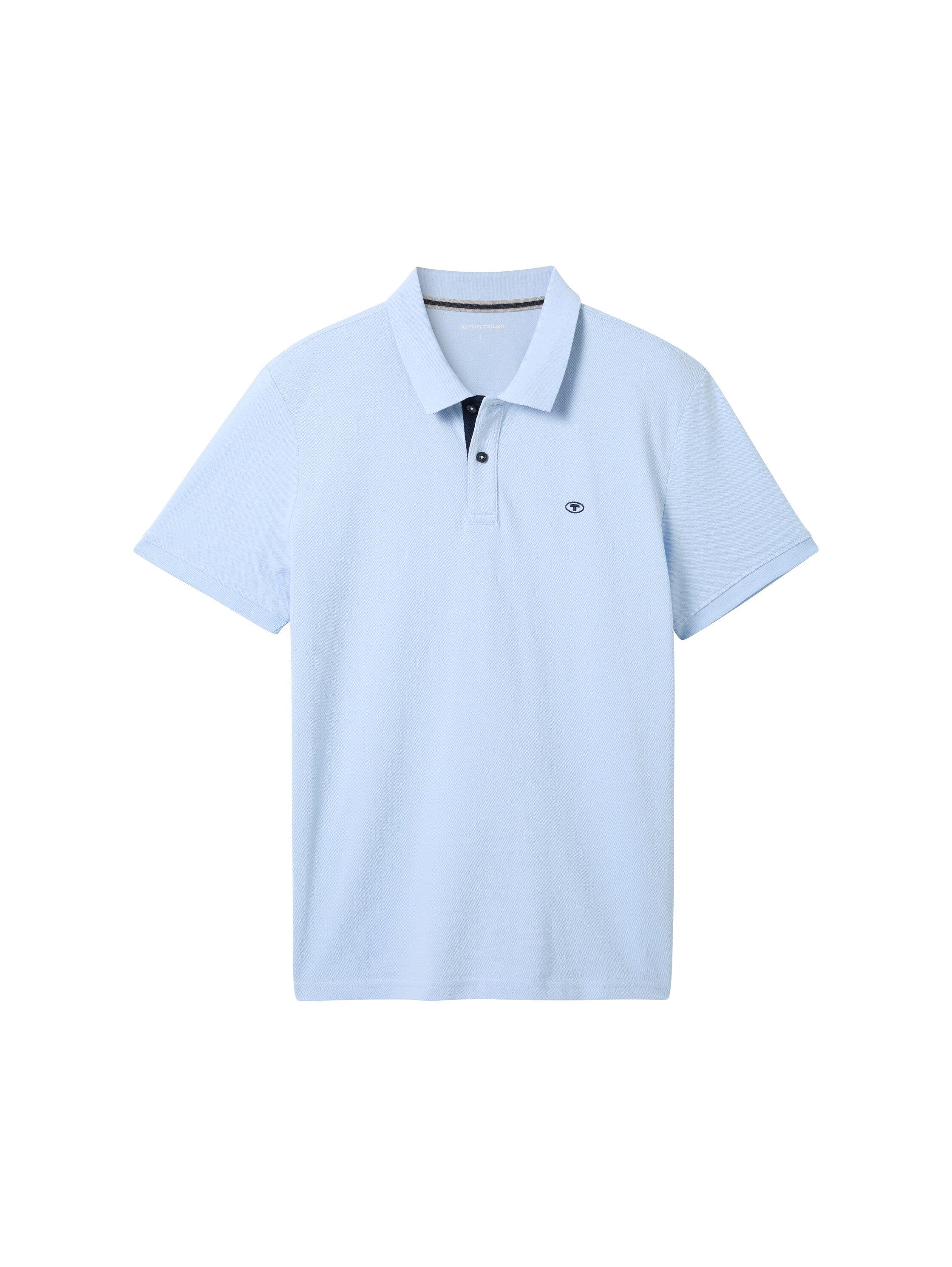 Tom Tailor Denim Herren Sommer Polo-Shirt in Marineblau