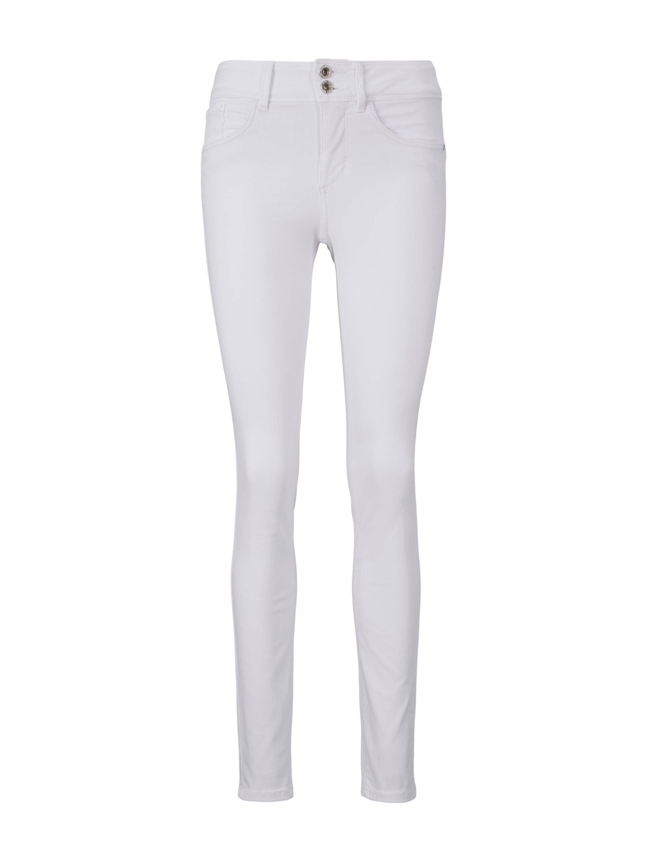 Tom Tailor Damen Jeans Skinny Fit Five-Pocket Dunkelblau