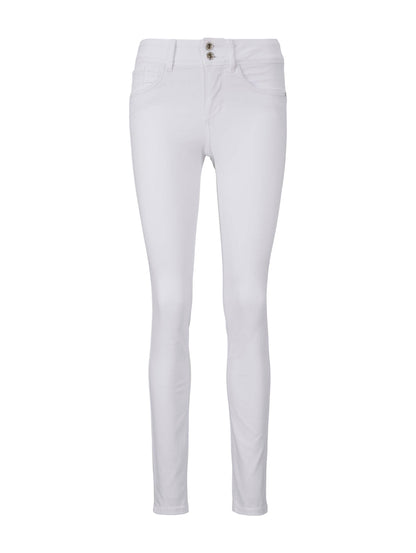 Tom Tailor Damen Jeans Skinny Fit Five-Pocket Dunkelblau
