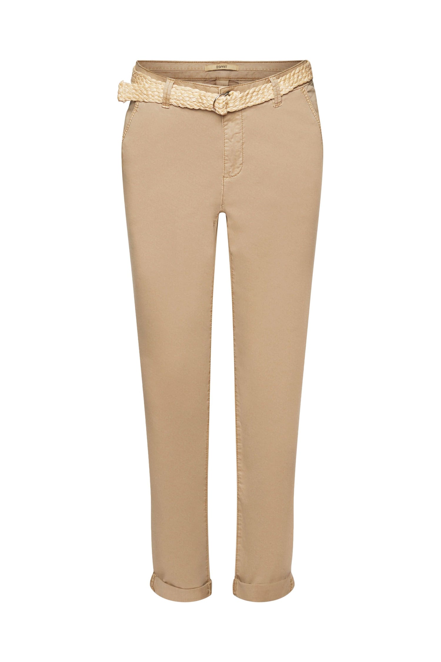 Chinohose mit Gürtel