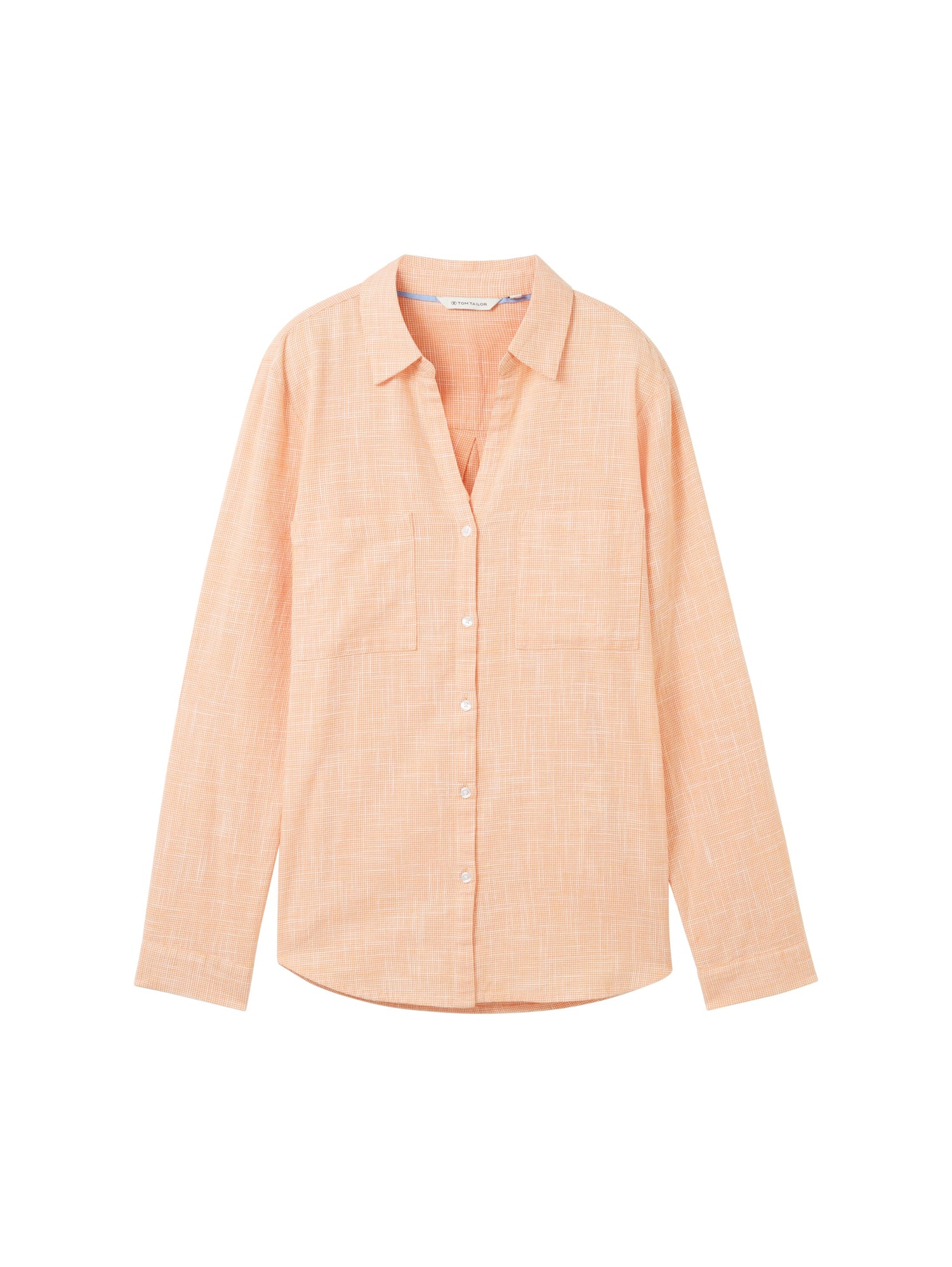 Tom Tailor Denim Bluse Damen Regular Fit Nachhaltige Baumwolle