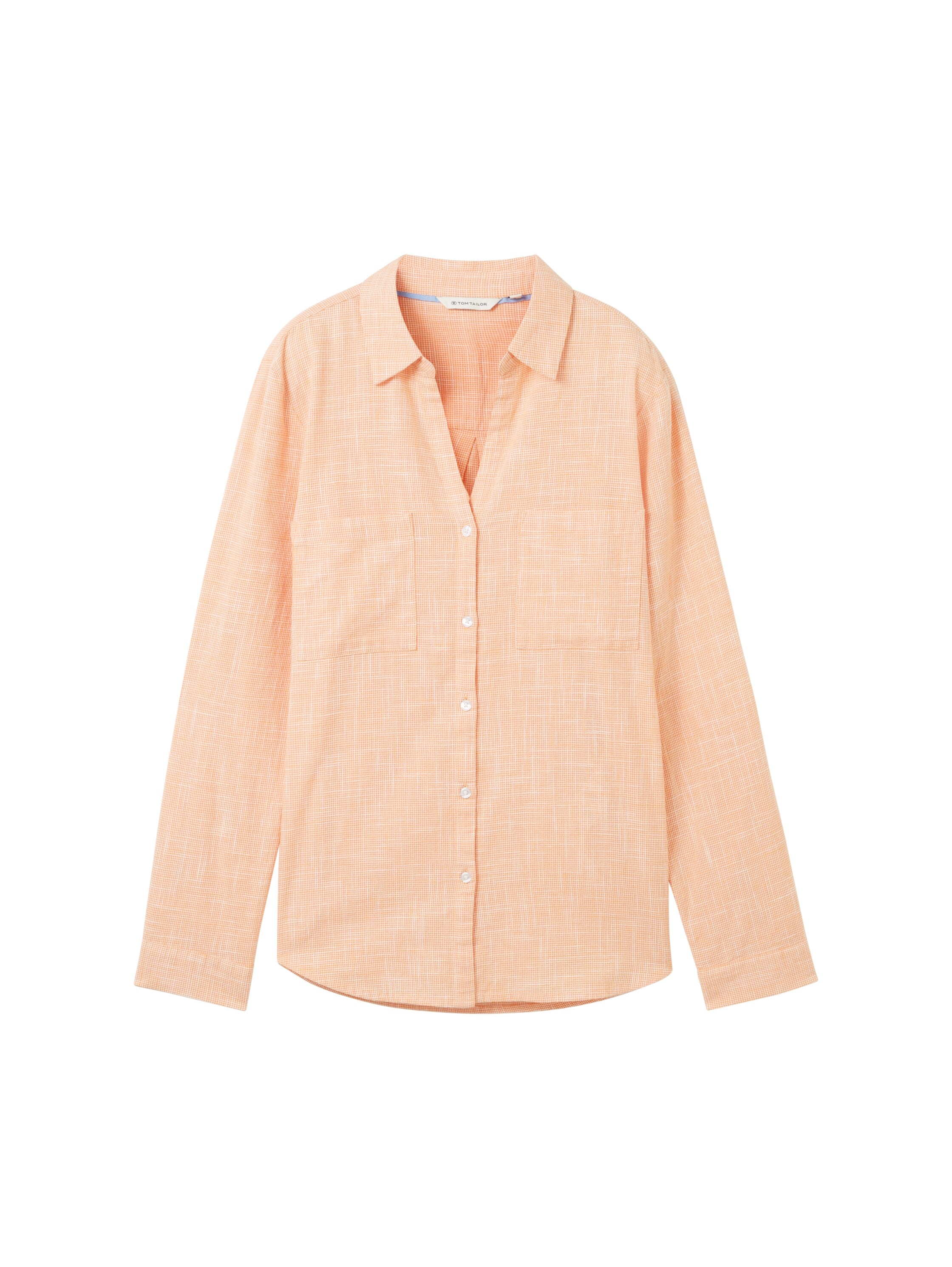 Tom Tailor Denim Bluse Damen Regular Fit Nachhaltige Baumwolle