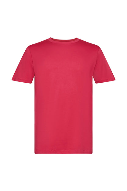 Jersey-T-Shirt mit Rundhalsausschnitt