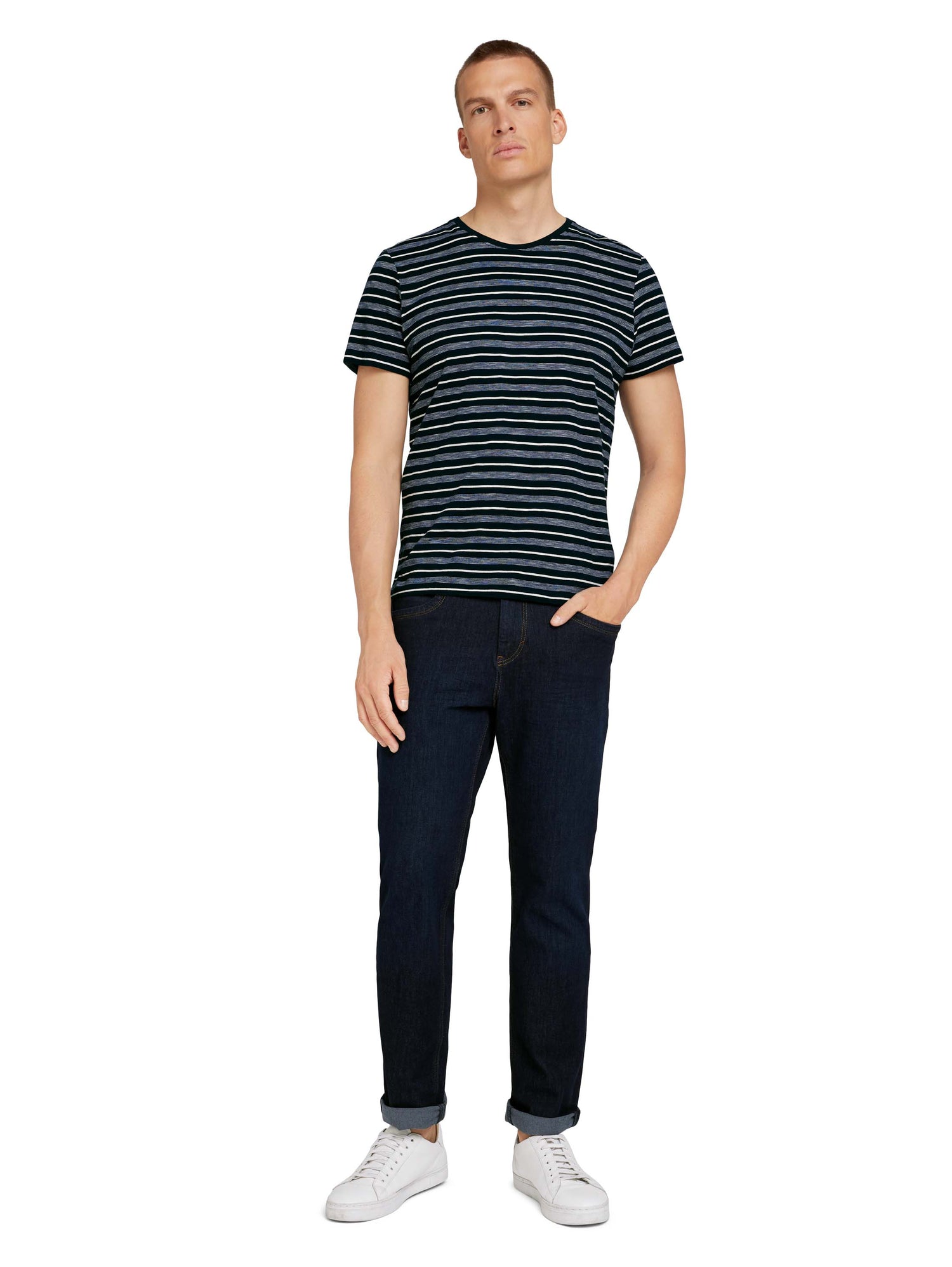 Tom Tailor Denim Herren Jeans Josh Regular Slim Fit Stretch Denim