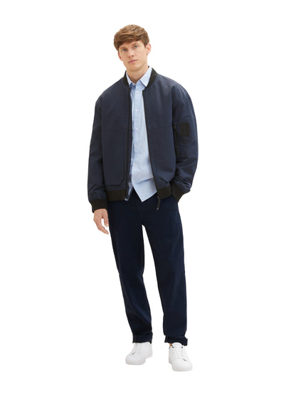 Tom Tailor Denim Hemd Regular Fit Herren Langarm Baumwolle Elastan