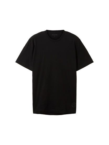 Tom Tailor Denim Logo T-Shirts für Erwachsene Männlich aus nachhaltiger Baumwolle