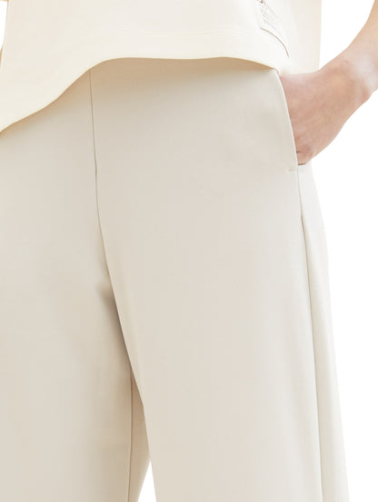 Tom Tailor Denim Damen Culotte Hose mit elastischem Bund