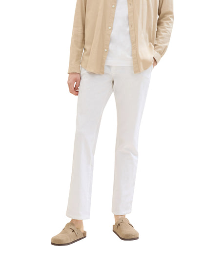 Tom Tailor Denim Leinen Baumwollhose Herren Beige