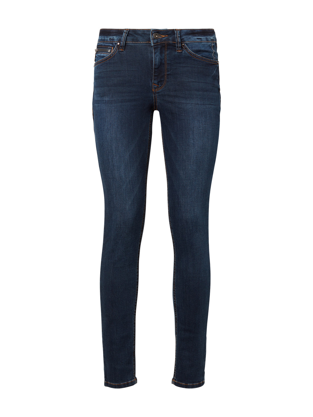 Tom Tailor Denim Damen Jeans Extra Skinny Stretch Logo-Badge
