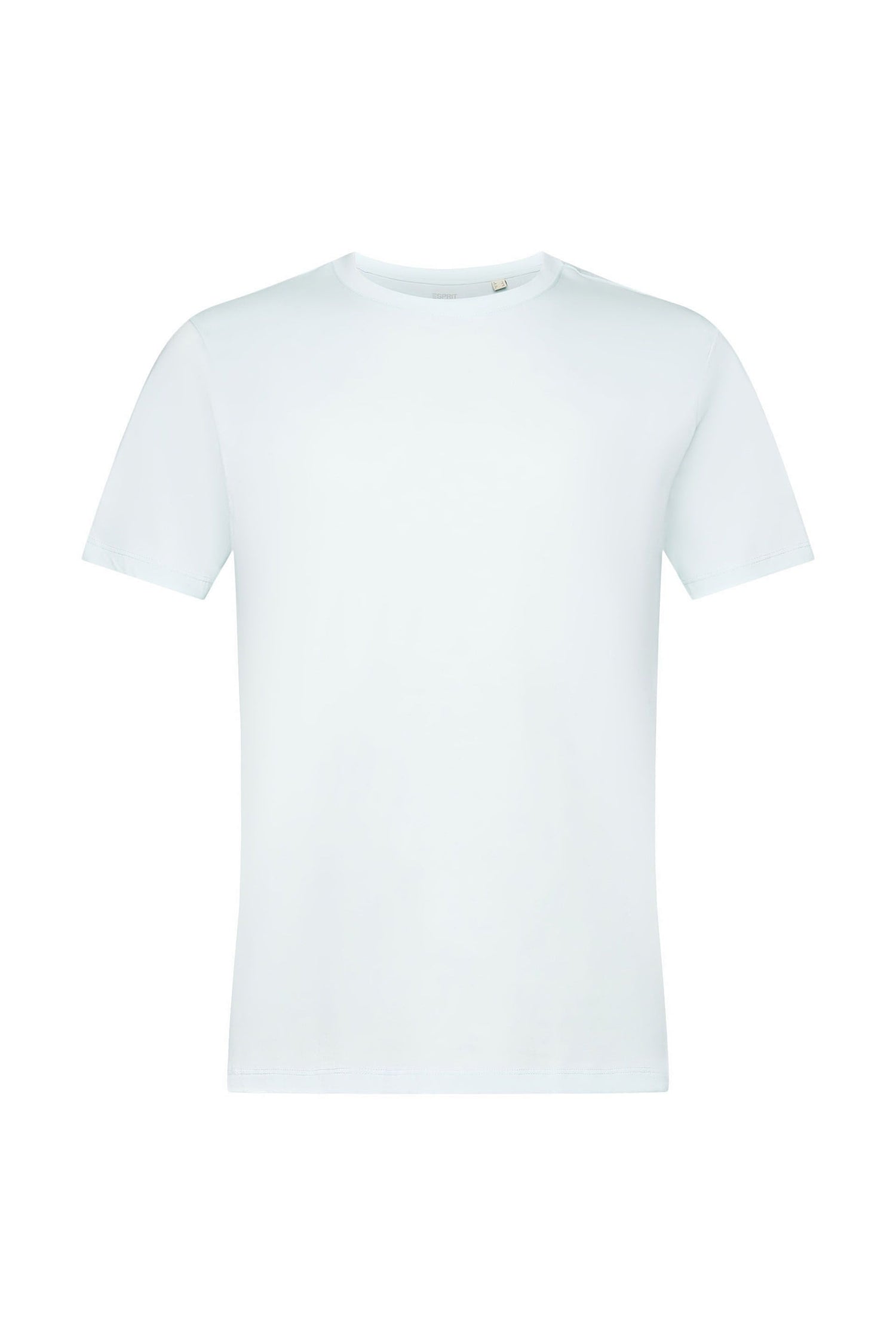 Jersey-T-Shirt mit Rundhalsausschnitt