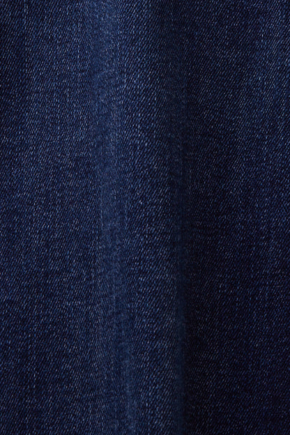 Jeans mit geradem Bein, Baumwollstretch