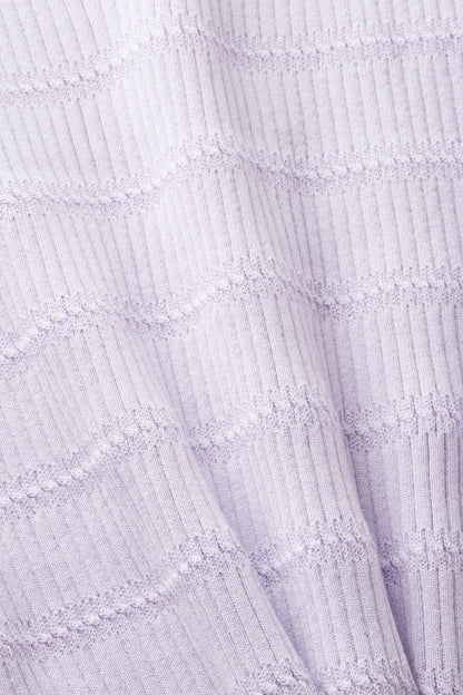 Esprit Strukturstrick Slim Fit V-Ausschnitt Ärmellose Bluse für Damen