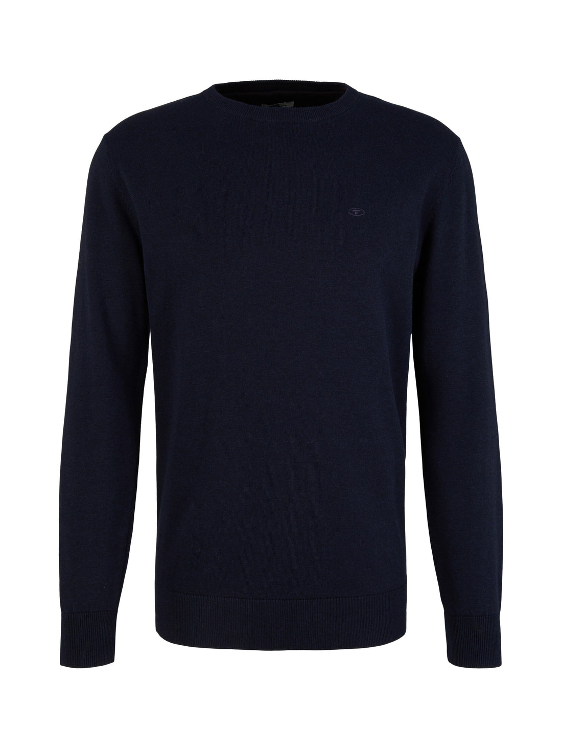 Tom Tailor Denim Strickpullover Herren mit Logo-Stickerei