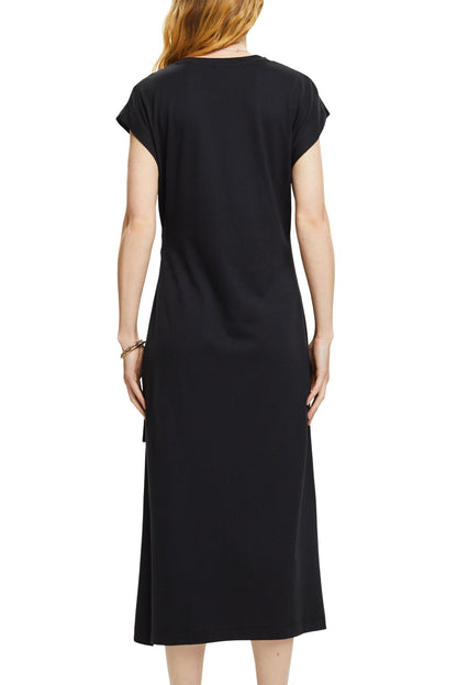 Midikleid mit Bindedetail