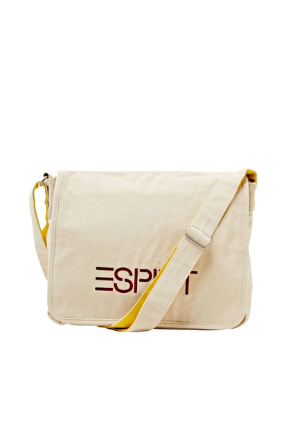 ESPRIT Herren Umhängetasche Logo Zweifarbig Baumwolle