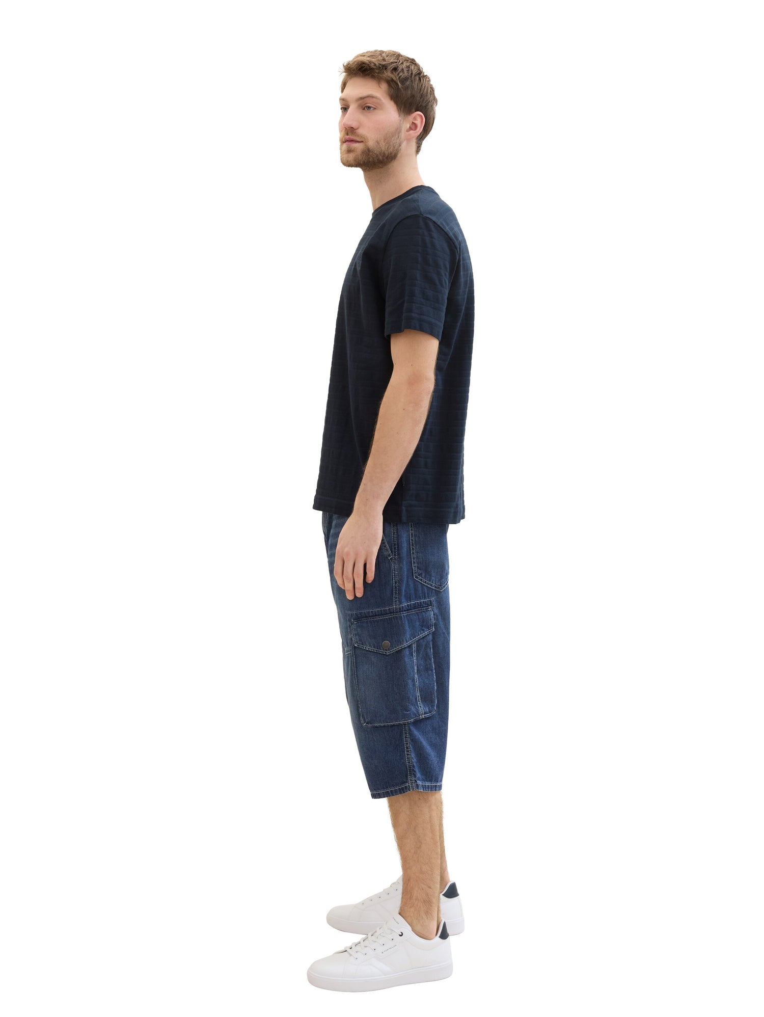 TTMORRIS Herren Overknee Jeans Relaxed Fit