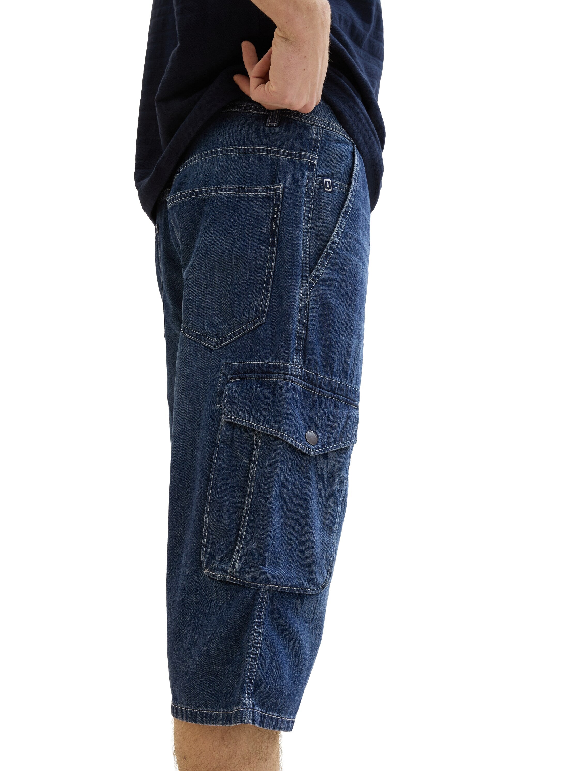 TTMORRIS Herren Overknee Jeans Relaxed Fit