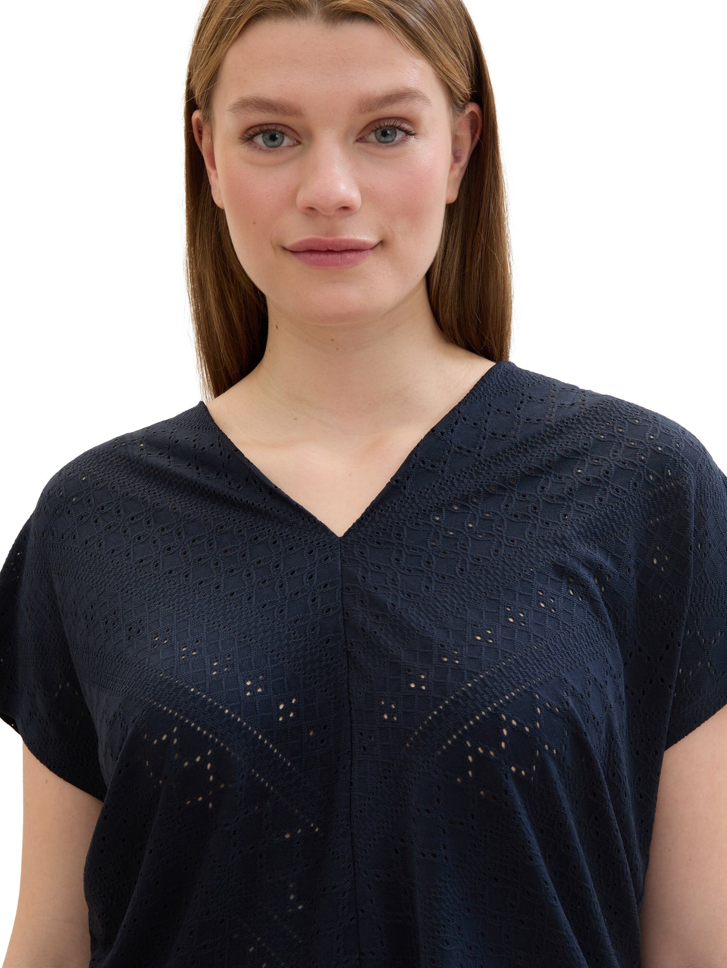 Tom Tailor Denim Male Regular Fit Erwachsene T-Shirt Polyester Elasthan