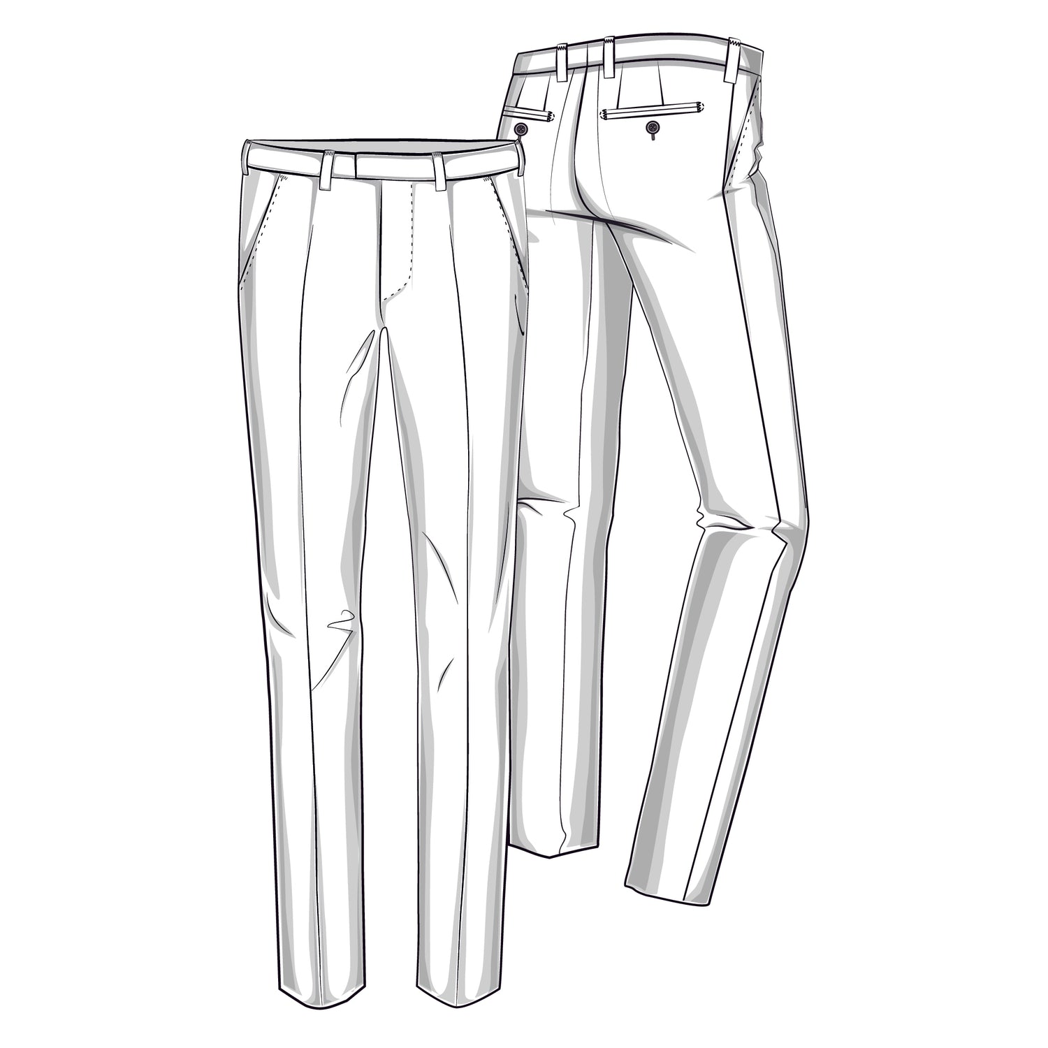 JOOP Blayr Wolle/Elasthan Herrenhose Stretchkomfort
