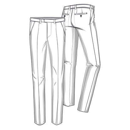 JOOP Blayr Wolle/Elasthan Herrenhose Stretchkomfort