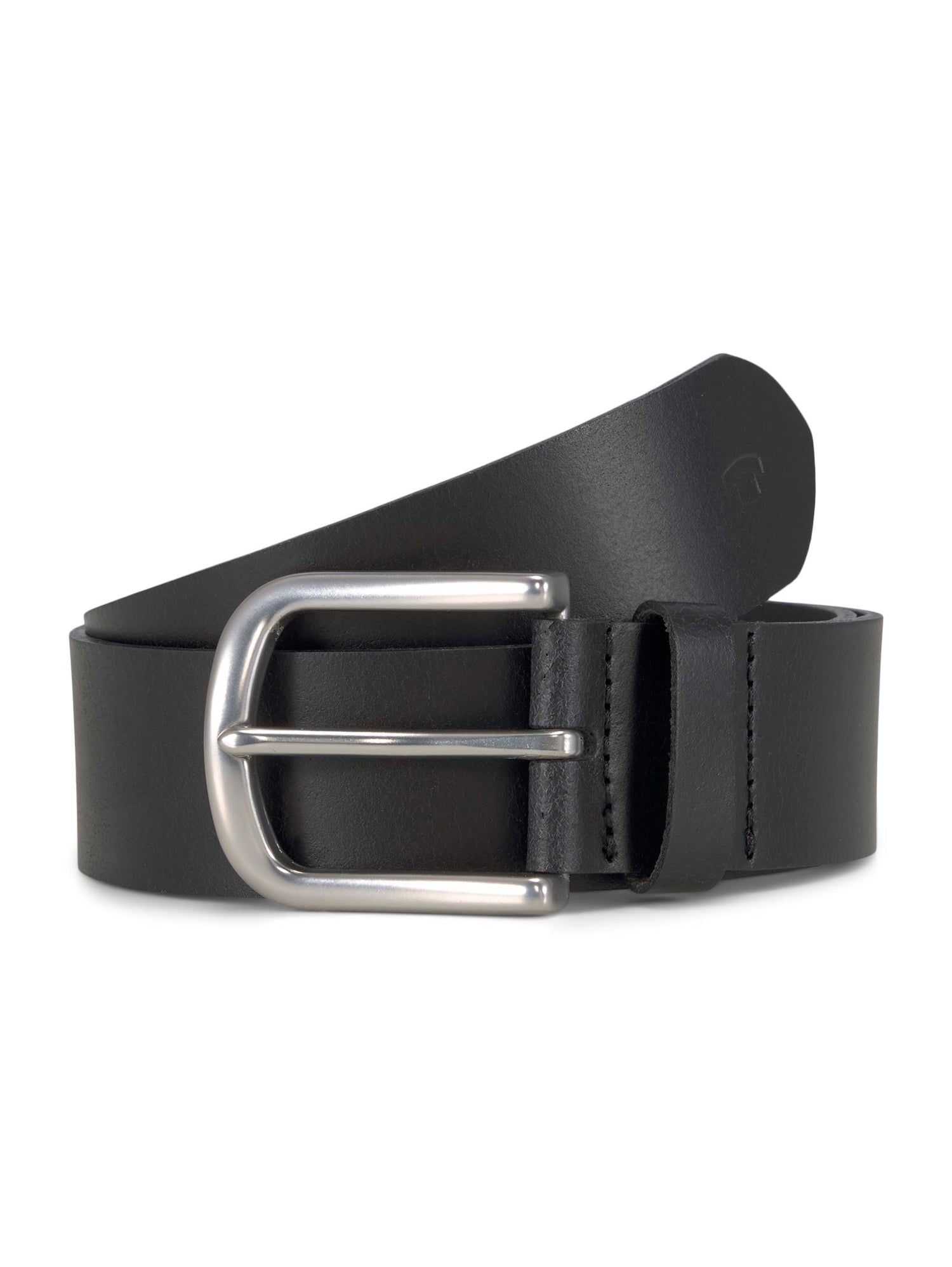 Klassischer Ledergürtel Unisex Echtleder Logoprägung