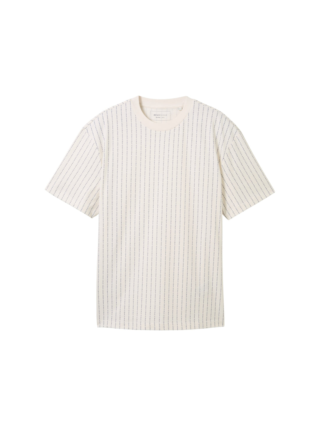 Basic Relaxed Fit T-Shirt mit Alloverprint
