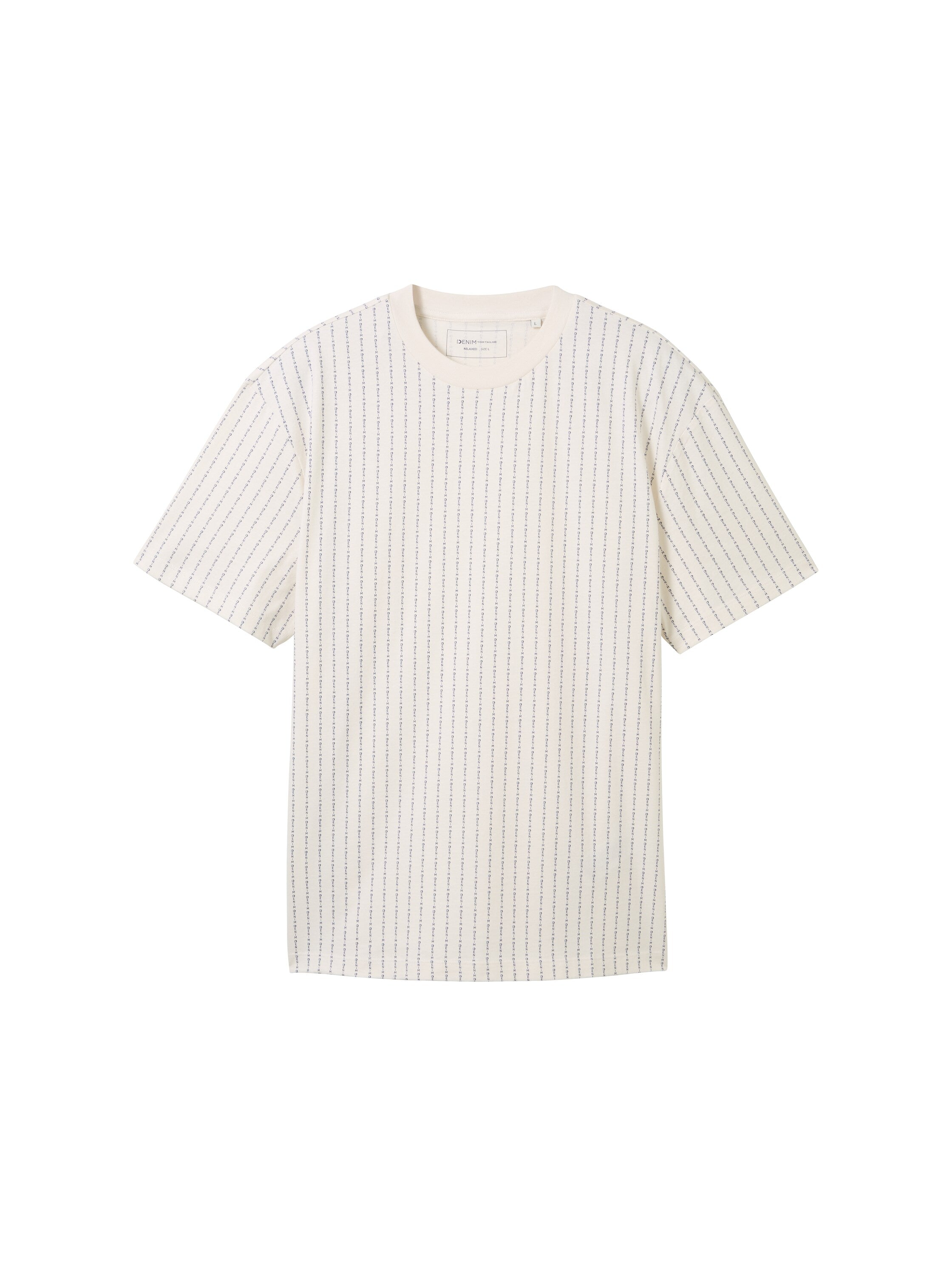 Basic Relaxed Fit T-Shirt mit Alloverprint