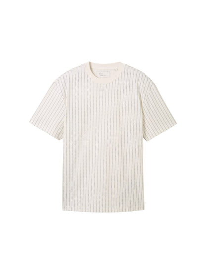 Basic Relaxed Fit T-Shirt mit Alloverprint