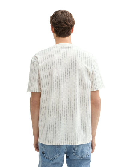 Basic Relaxed Fit T-Shirt mit Alloverprint