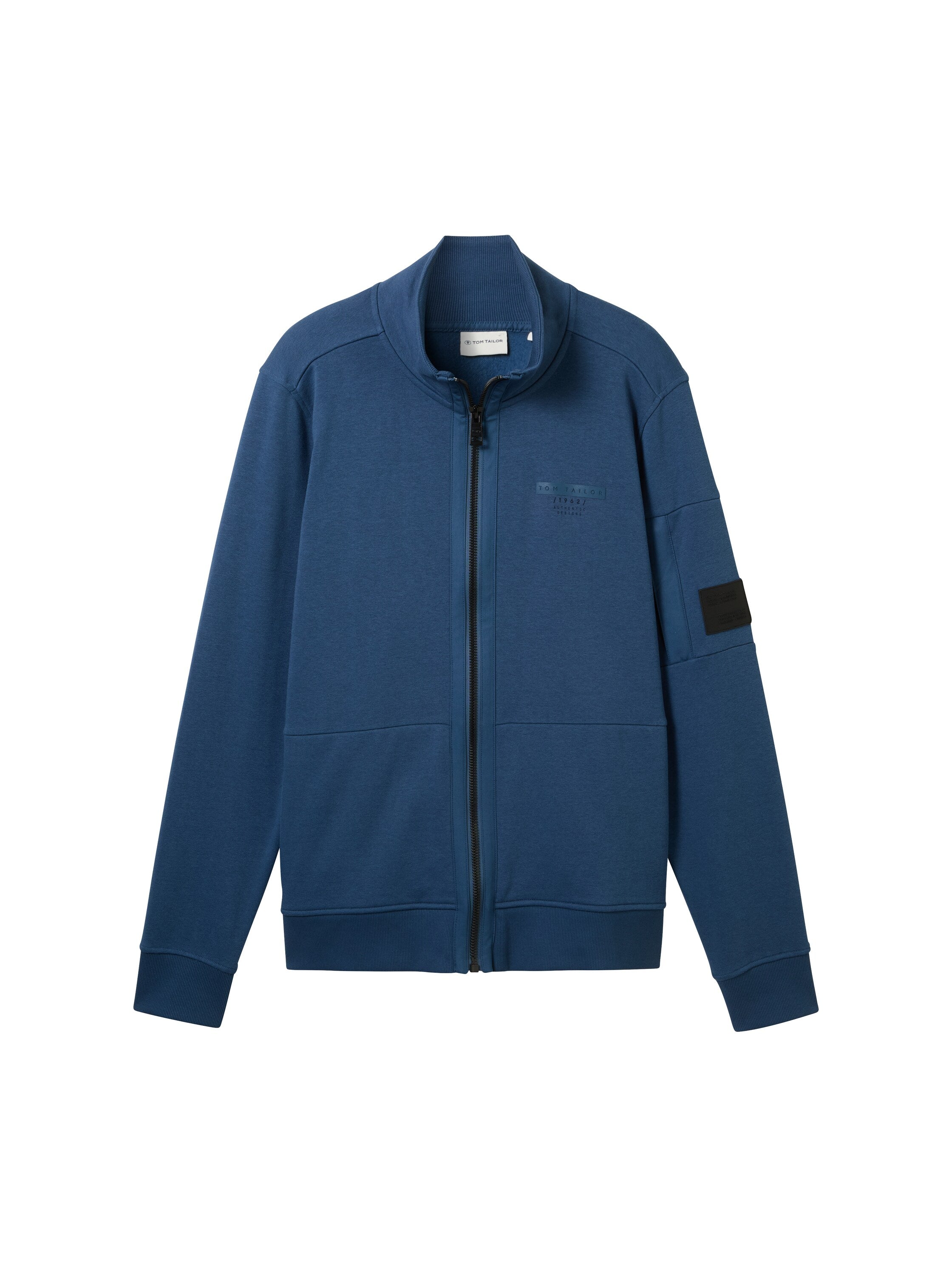 Sweatjacke mit Stehkragen