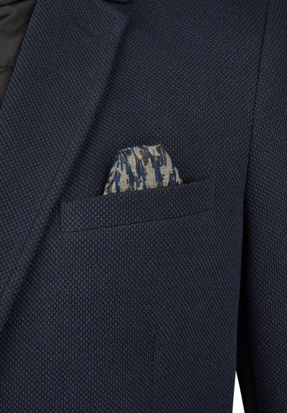 Regular Fit 2-in-1 Blazer mit Fake-Weste für Herren