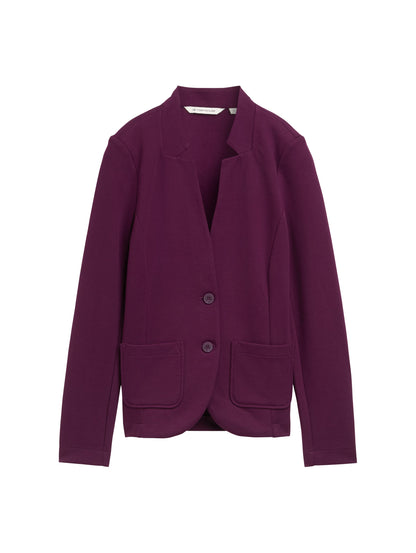Tom Tailor Denim Blazer Damen Tailliert mit Nachhaltiger Baumwolle