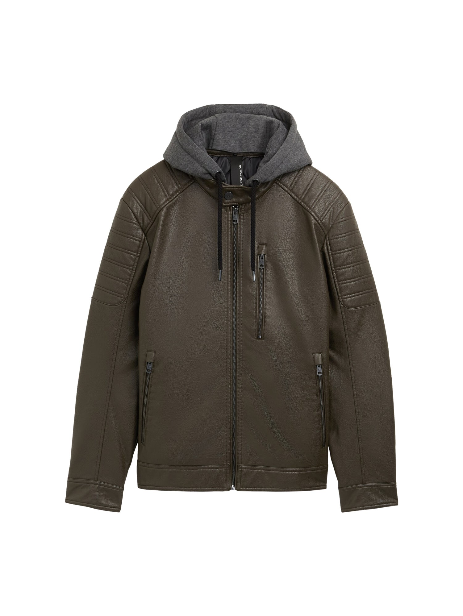 Tom Tailor Denim Jacke aus Fake Leder für Erwachsene Männlich