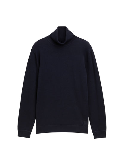 Basic Rollkragenpullover