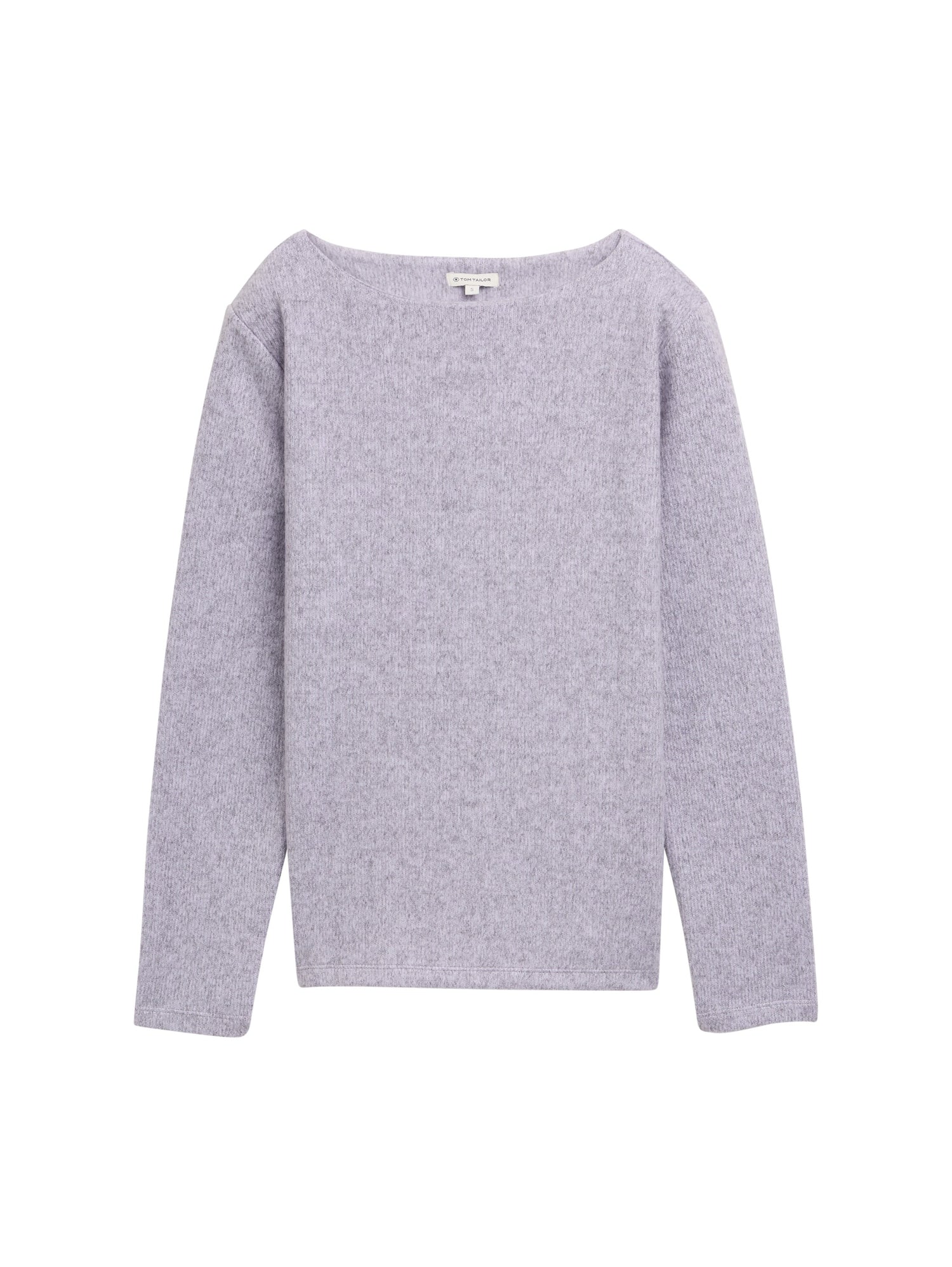 Tom Tailor Denim Female Sweatshirt mit Knopfleiste Rippstrick