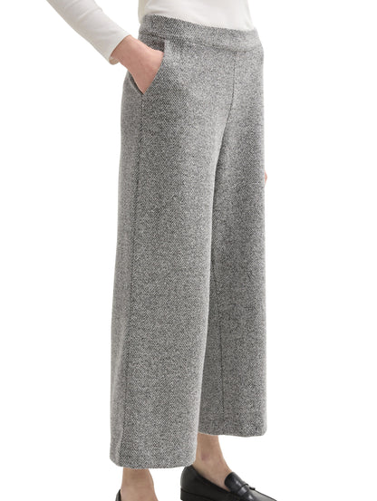 Tom Tailor Denim Male Damen Culotte Hose aus Strickmaterial