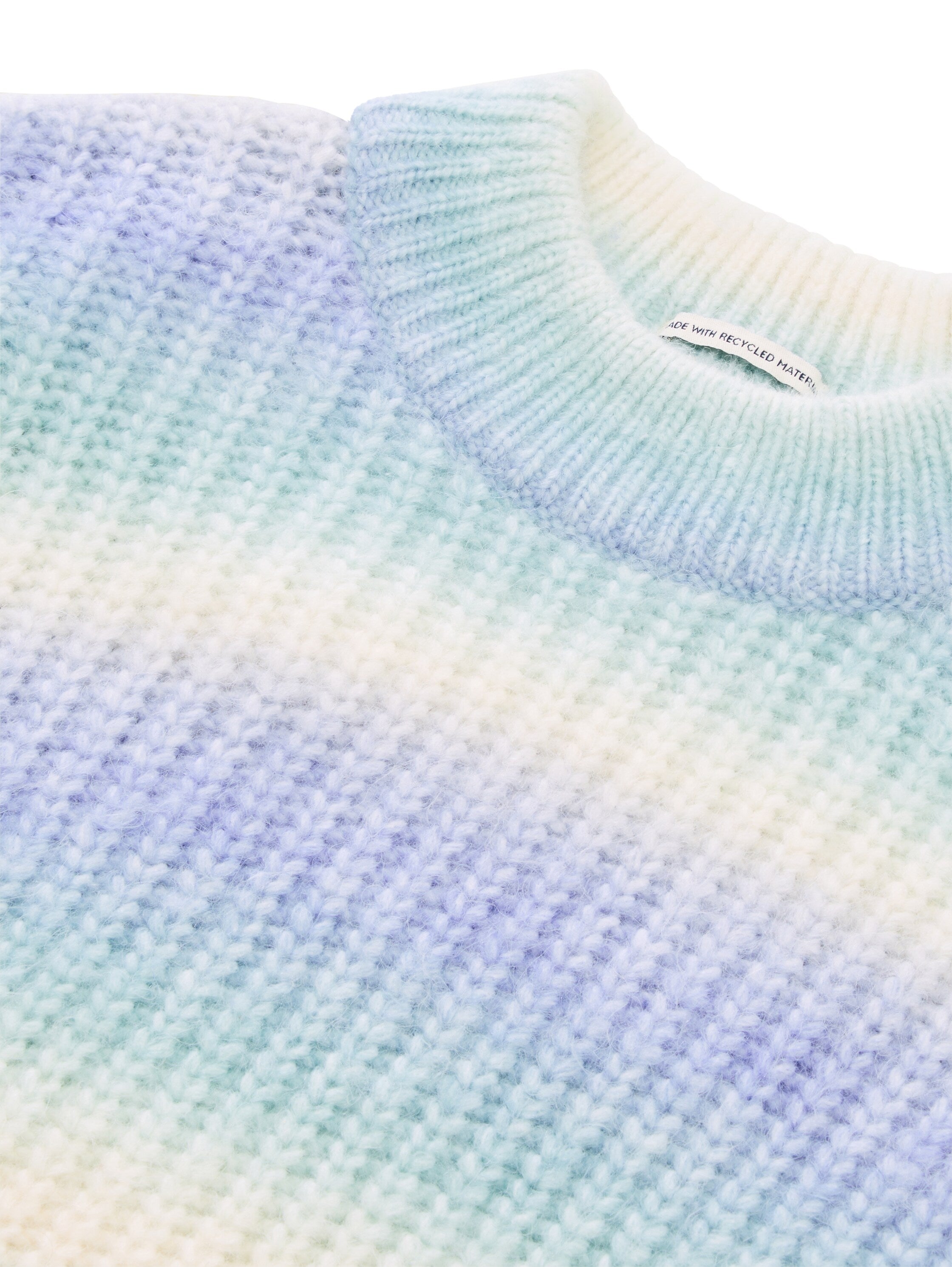 Bunter Kinder Pullover aus weichem Strickmaterial