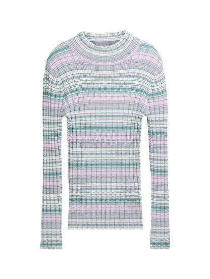 Tom Tailor Denim Female Eng anliegender Pullover aus Rippstrick