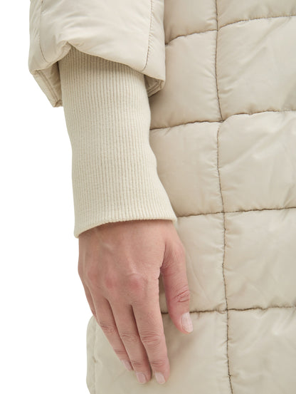 Puffermantel mit Stehkragen