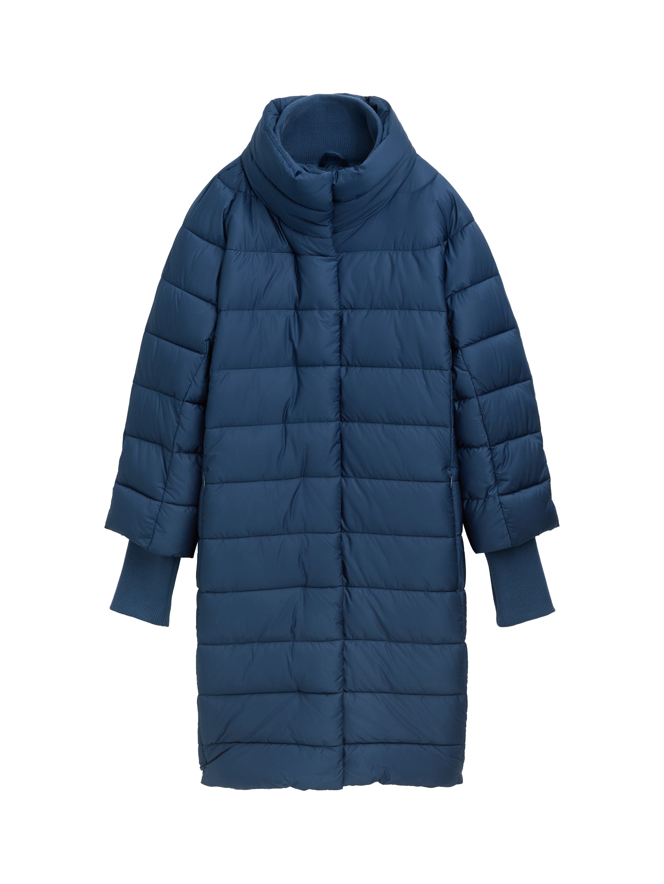 Puffermantel mit Stehkragen
