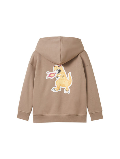 Tom Tailor Denim Kinder Hoodie Kapuzenpullover Jungen Oversized mit Backprint
