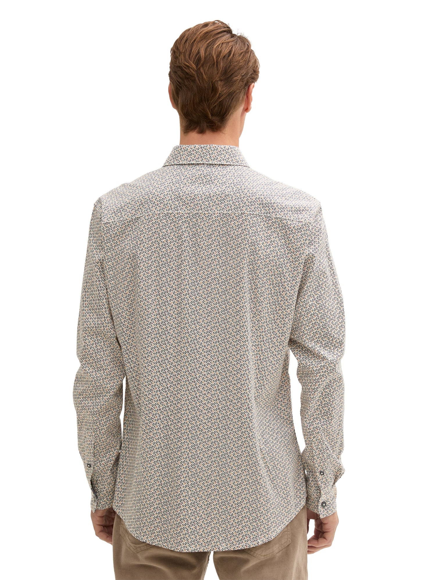 Tom Tailor Denim Herren Hemd Stretch Baumwolle