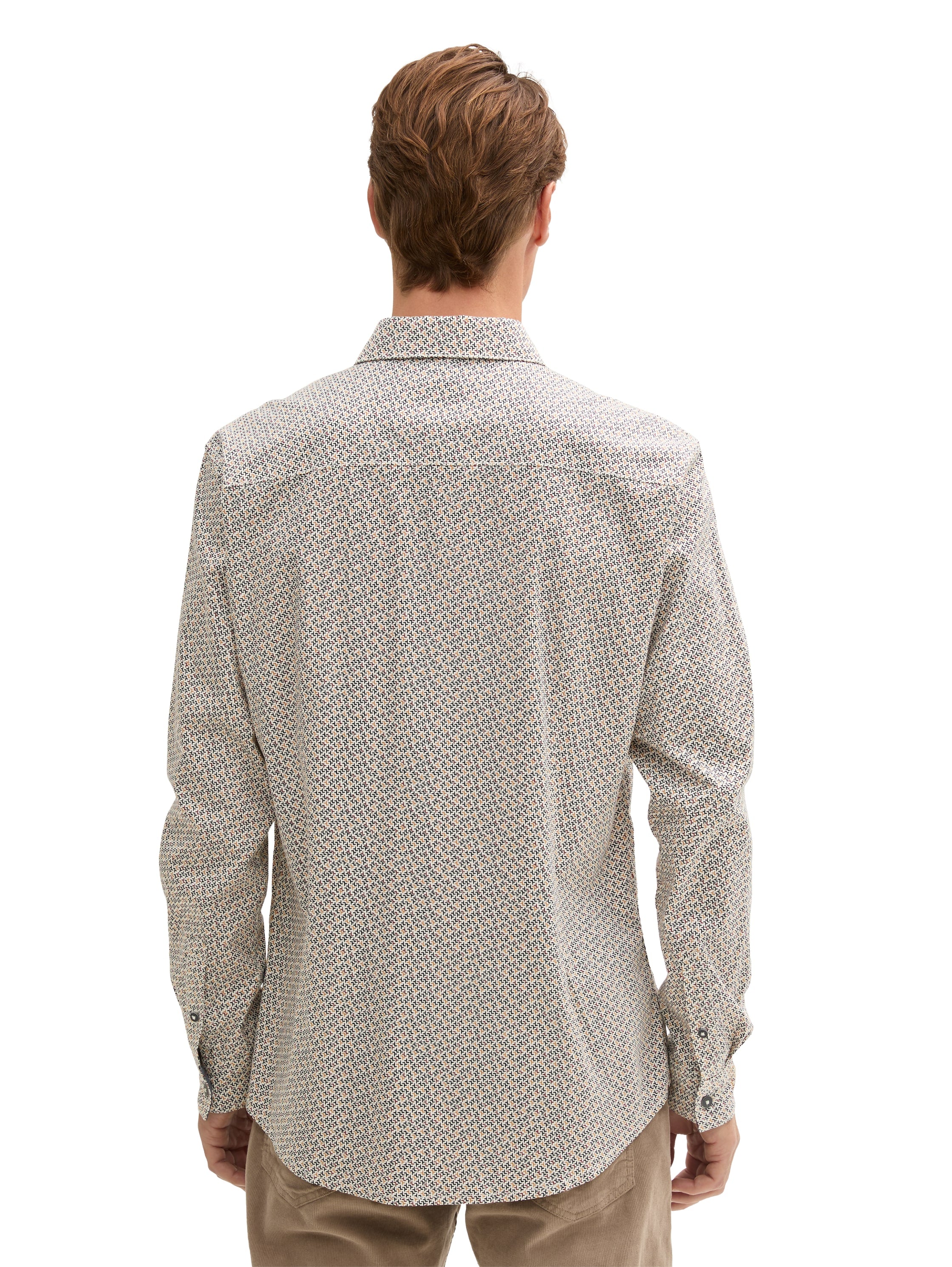 Tom Tailor Denim Herren Hemd Stretch Baumwolle