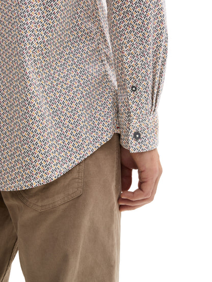 Tom Tailor Denim Herren Hemd Stretch Baumwolle